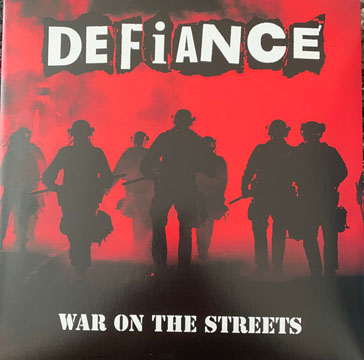 DEFIANCE "War On The Streets" LP (PNV) Blue Vinyl